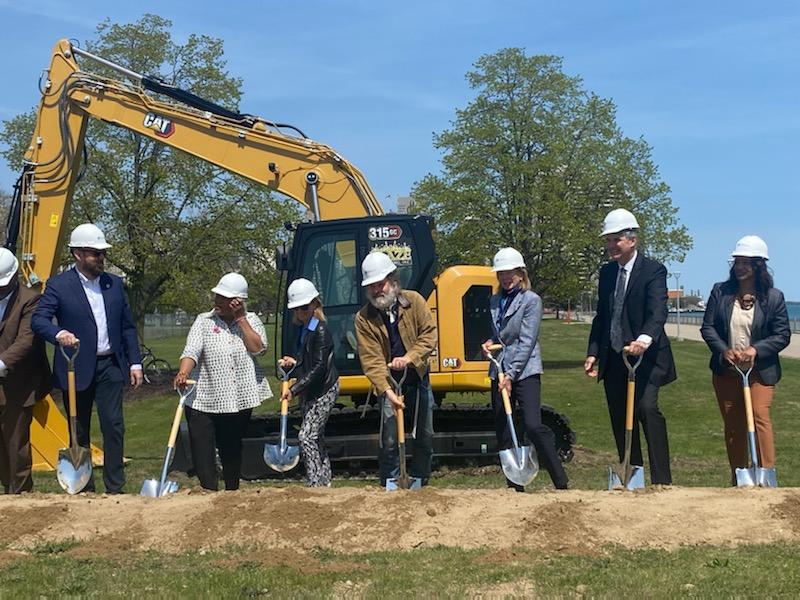 Detroit Riverfront Conservancy and Partners Break Ground on Ralph C. Wilson, Jr. Centennial Park – Transformational 22-Acre Park on West Riverfront Designed for All