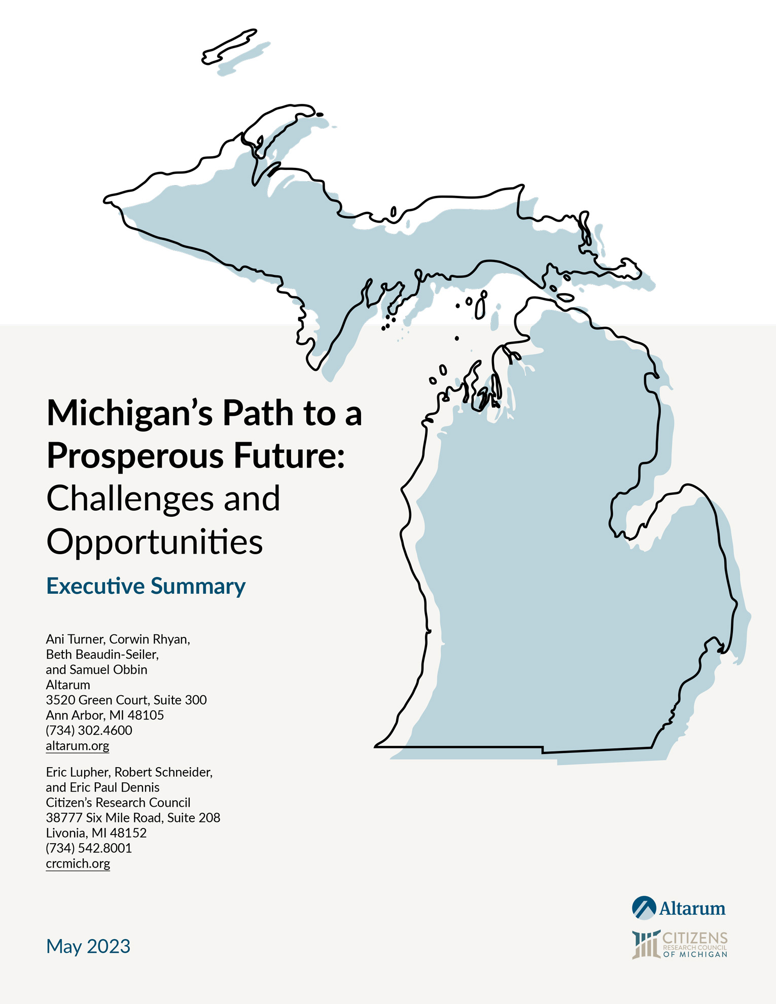 Michigan’s Path to a Prosperous Future: Challenges and Opportunities